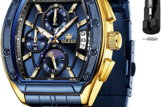 Best Men’s Watches – OLEVS Analog Quartz Chronograph Review