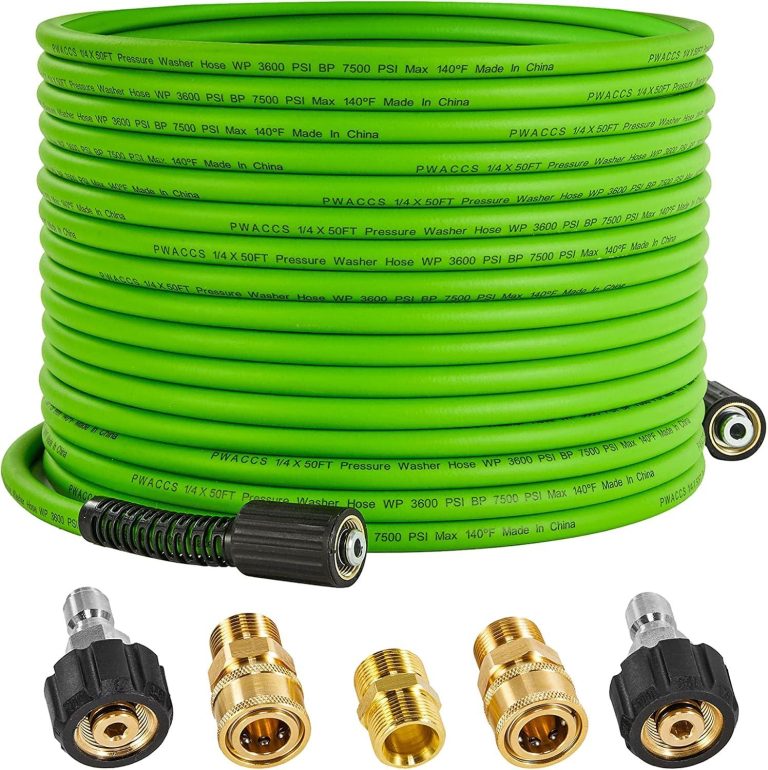 Kink-Resistant, 3600 PSI: Showdown in Power Washer Hoses – Tested & Versus PVC
