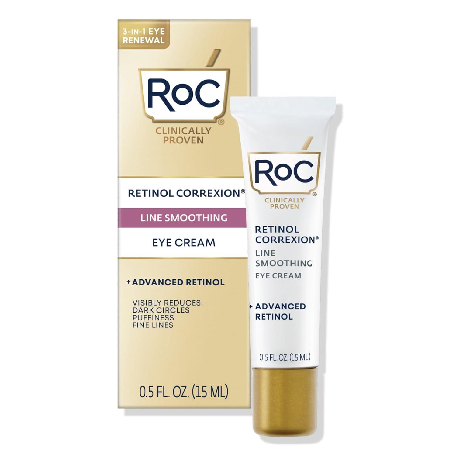 RoC Retinol for Dark Circles vs Line Smoothing: Daily Wrinkle Cream Showdown?