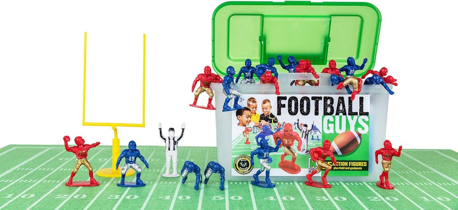Football Showdown: Surprising Huddle Origins & Kids' Toy Set