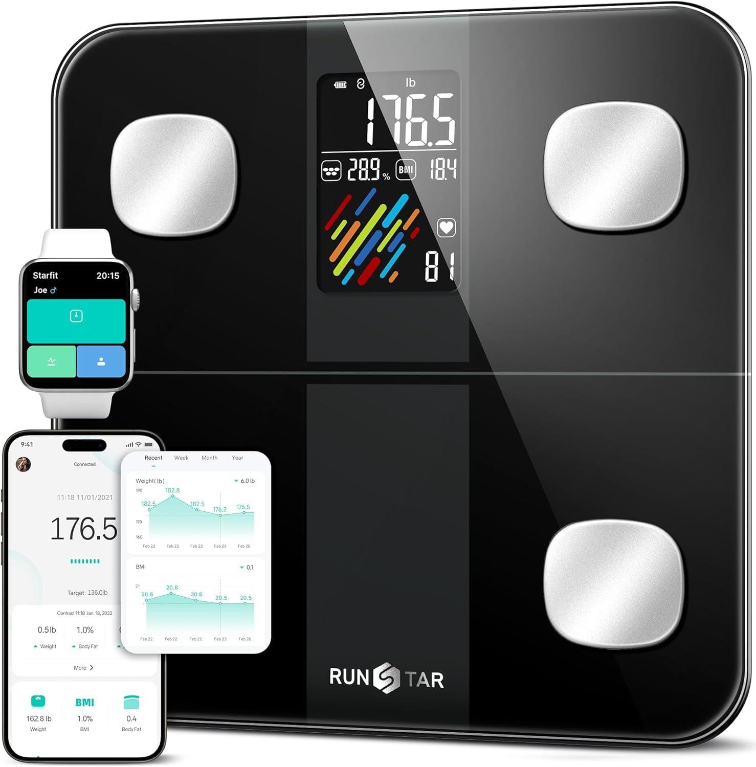 Runstar Smart Scale Tested: 15-Point Accuracy vs. Body Composition App Sync, 400lb Use Case