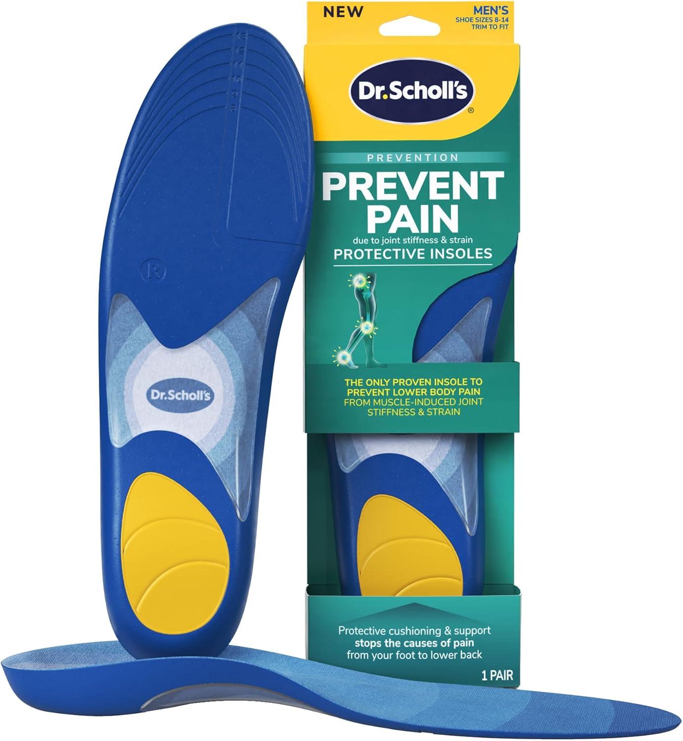 Dr. Scholl's Insoles Tested: Trim Fit vs. Category Norms, Surprising Foot Health, Men 8-14...