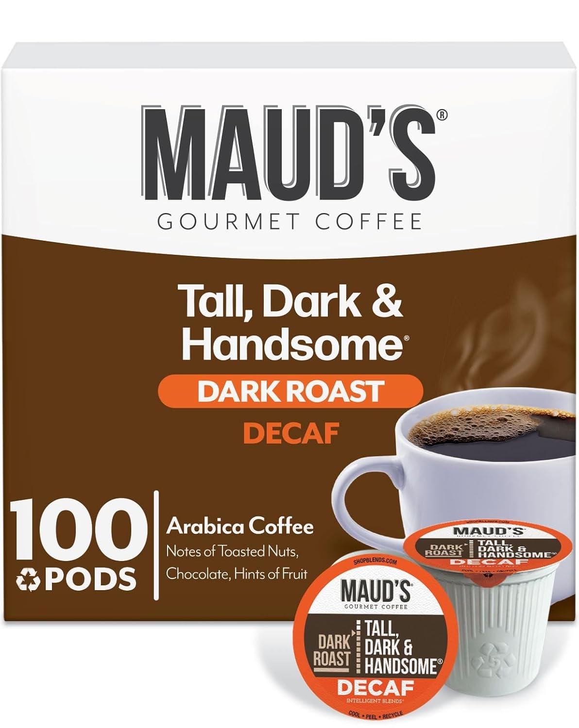 Maud's Decaf Dark Roast: Recyclable, Arabica-Surprising Eco-Friendly Keurig Choice