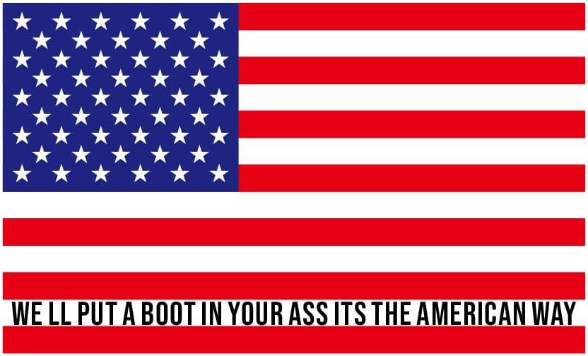 Surprising Patriotic Design: Flag Tested for Outdoor Use