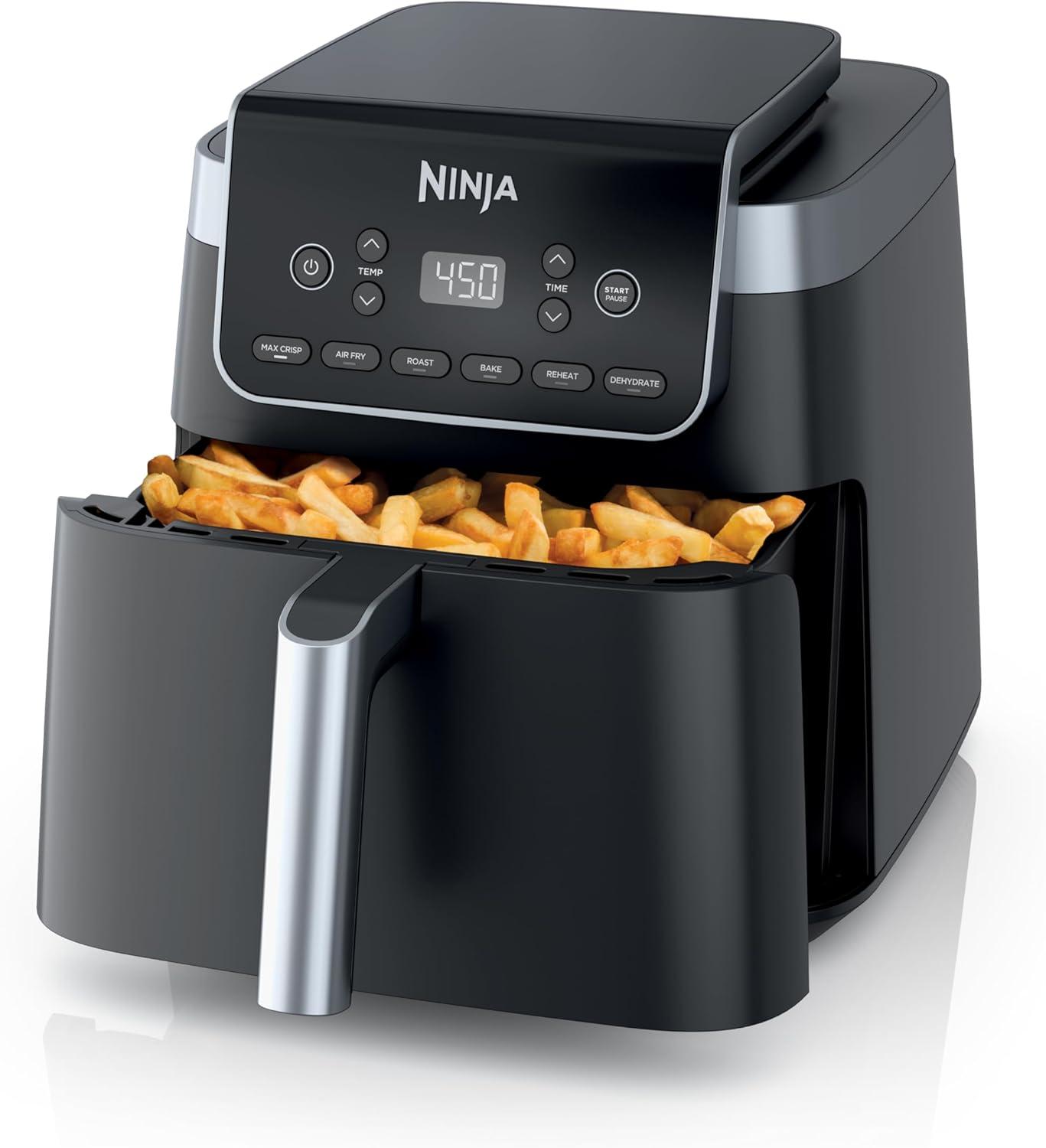 Ninja Air Fryer Pro XL 6-in-1: 450F Max Crisp Tech with Nonstick... Tested!