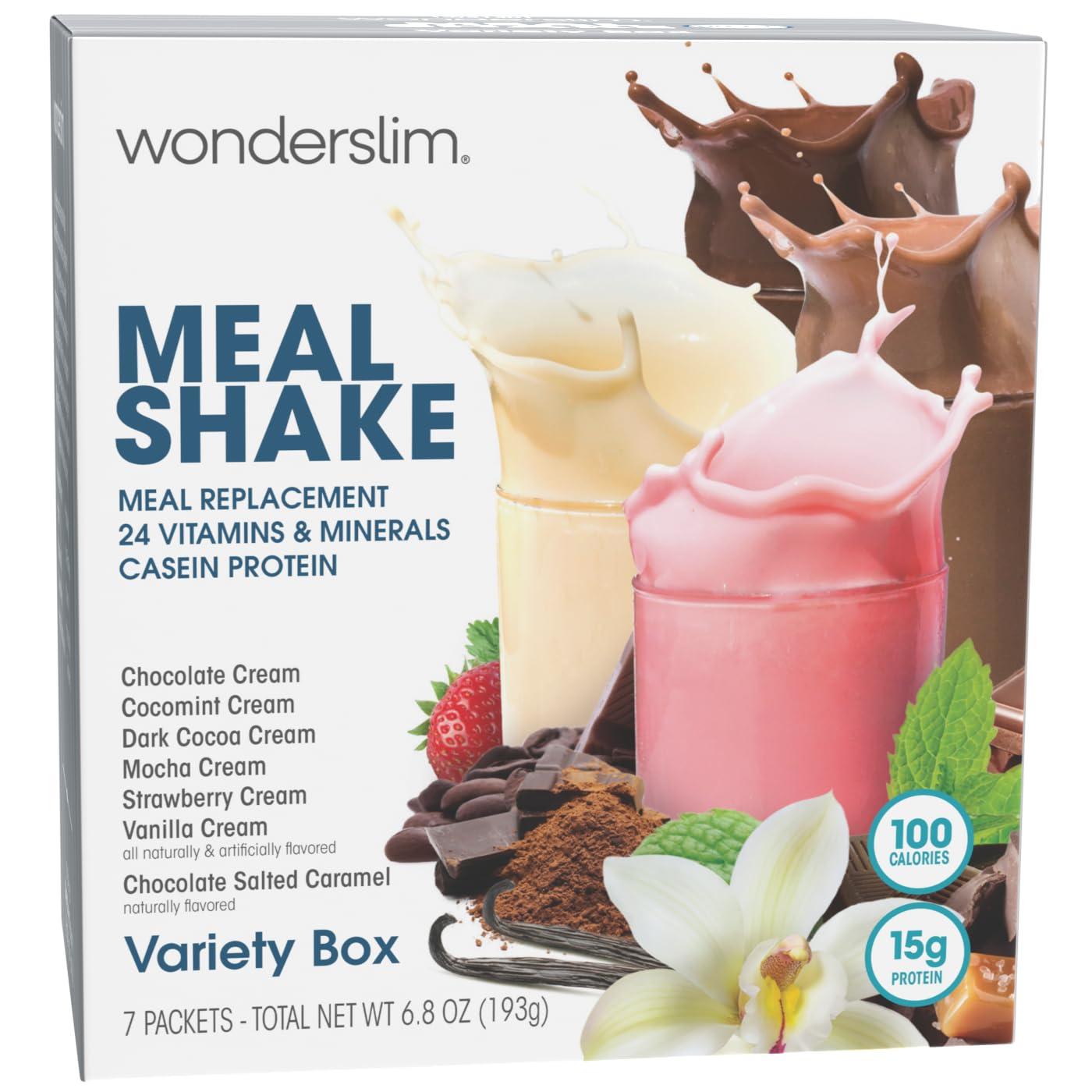 Showdown: WonderSlim's 15g Protein, 24 Vitamins & Gluten-Free 7ct