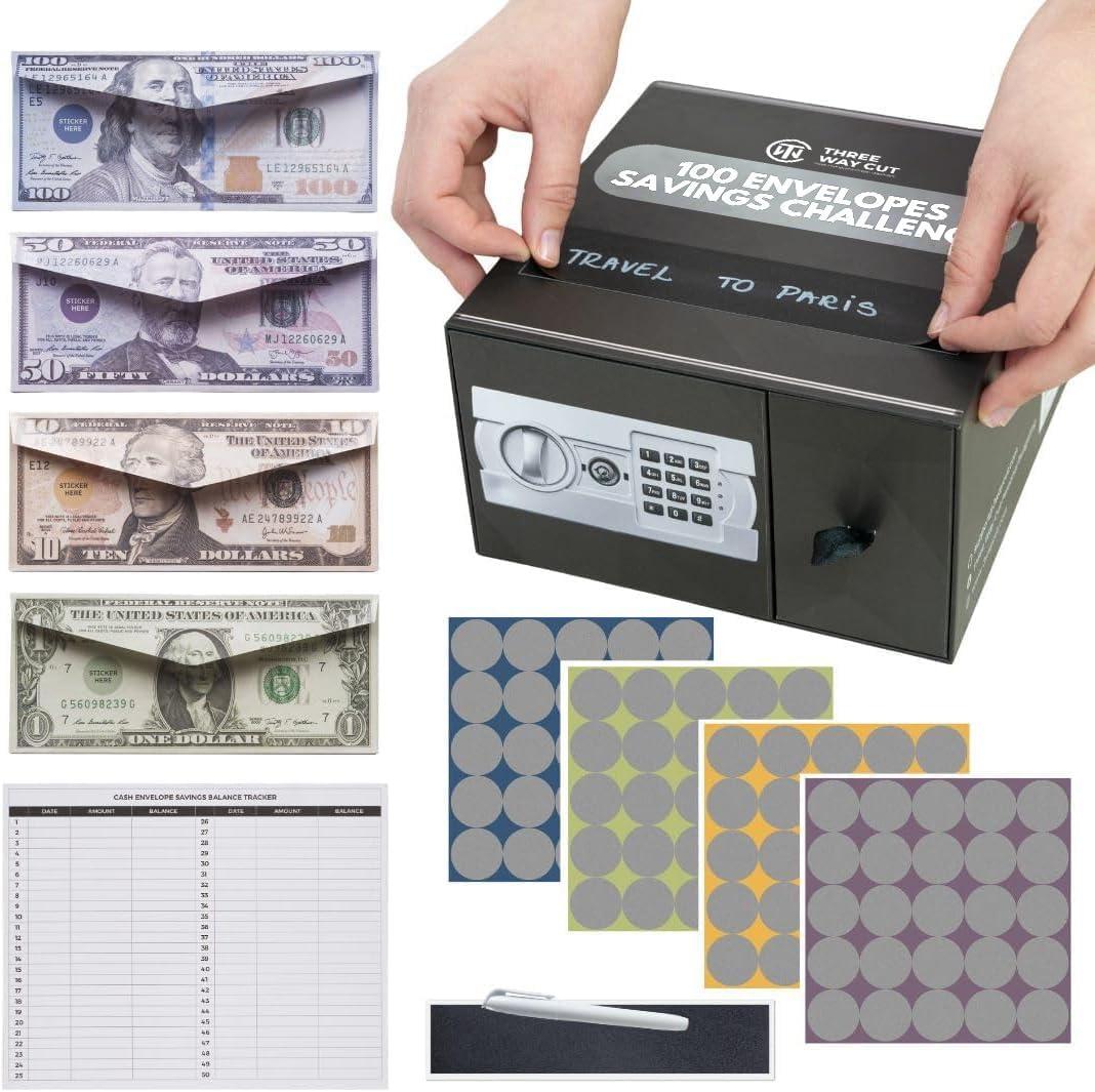 Showdown: 100 Envelopes vs. Organizer Box - Tested for Trendy 5050 Savings