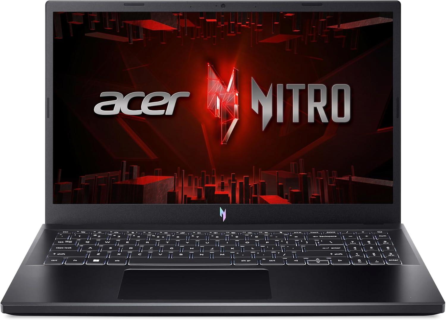 Gaming Laptop Showdown: Acer Nitro V's 165Hz Display, RTX 4050, DDR5, and Gen4 SSD Tested for Surprising Efficiency
