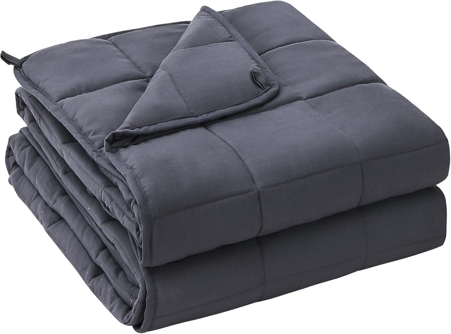 Yescool Weighted Blanket (20 lbs) vs Cooling Heavy Blanket (Glass Bead)... Tested for Sleep