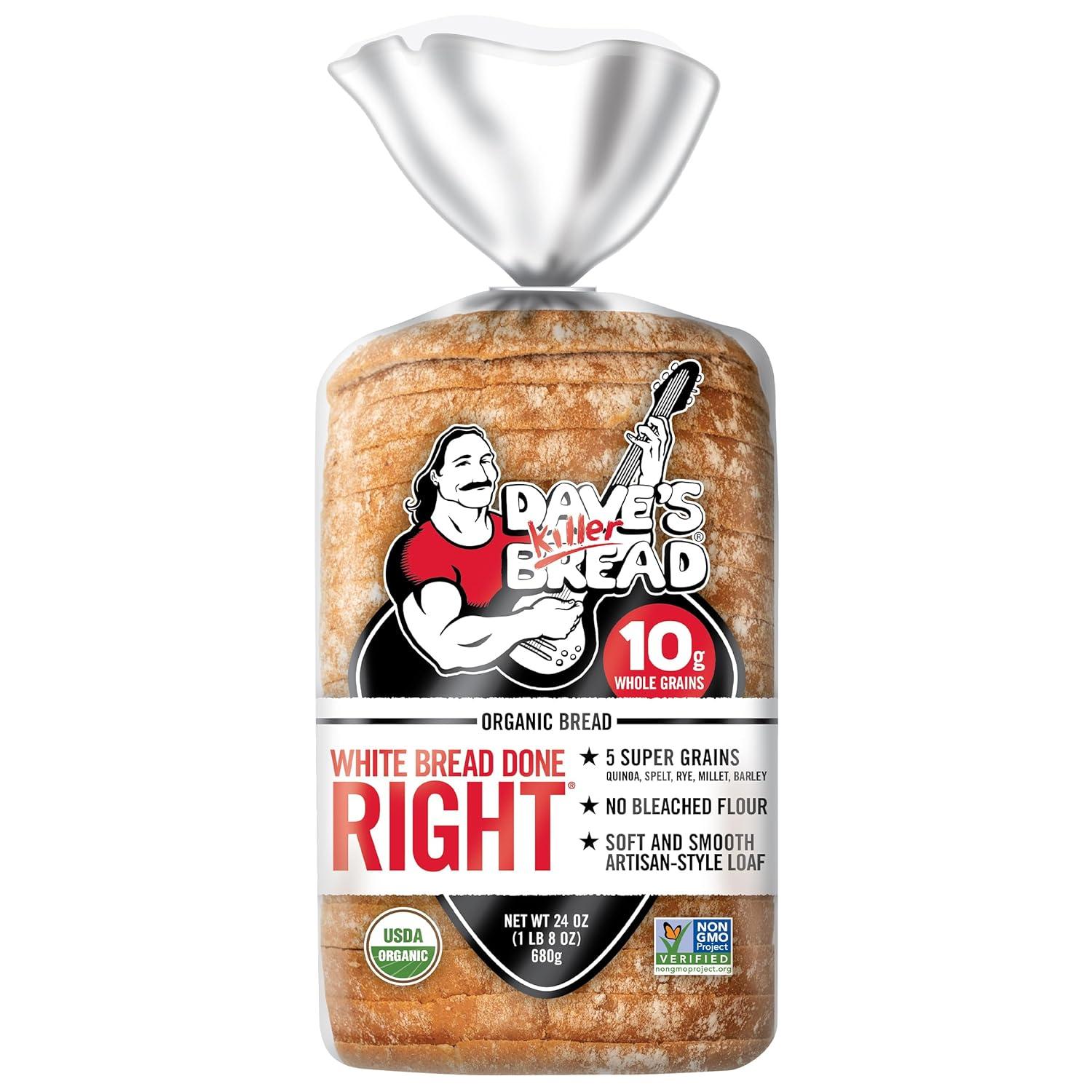 Dave's Killer 21 Grains Versus Wonder's Classic Calcium Boost: Healthier Sliced Bread Showdown