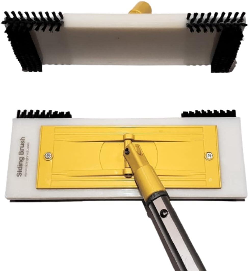 Eco-Brush Versus Chemical: Surprising Siding Clean Black... (see nylon chats!)