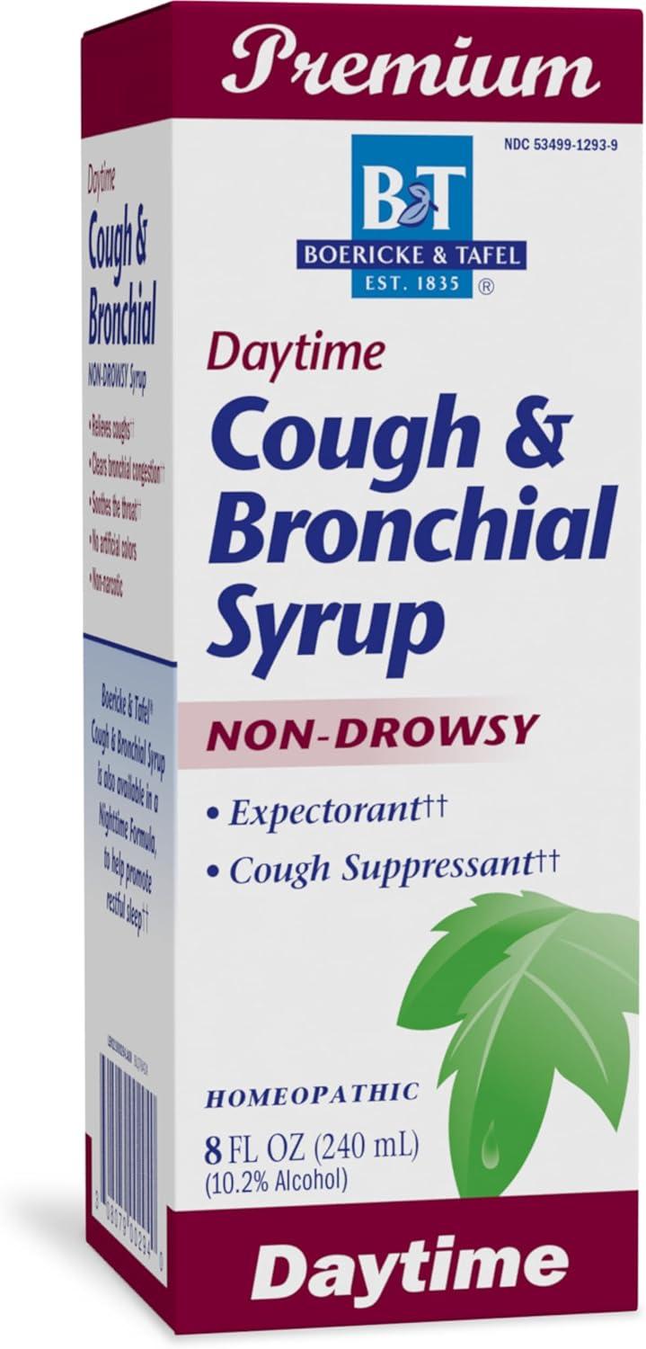 Daytime Cough Syrup Compared: Surprising Non-Drowsy, Tested Natural Relief Expectorant