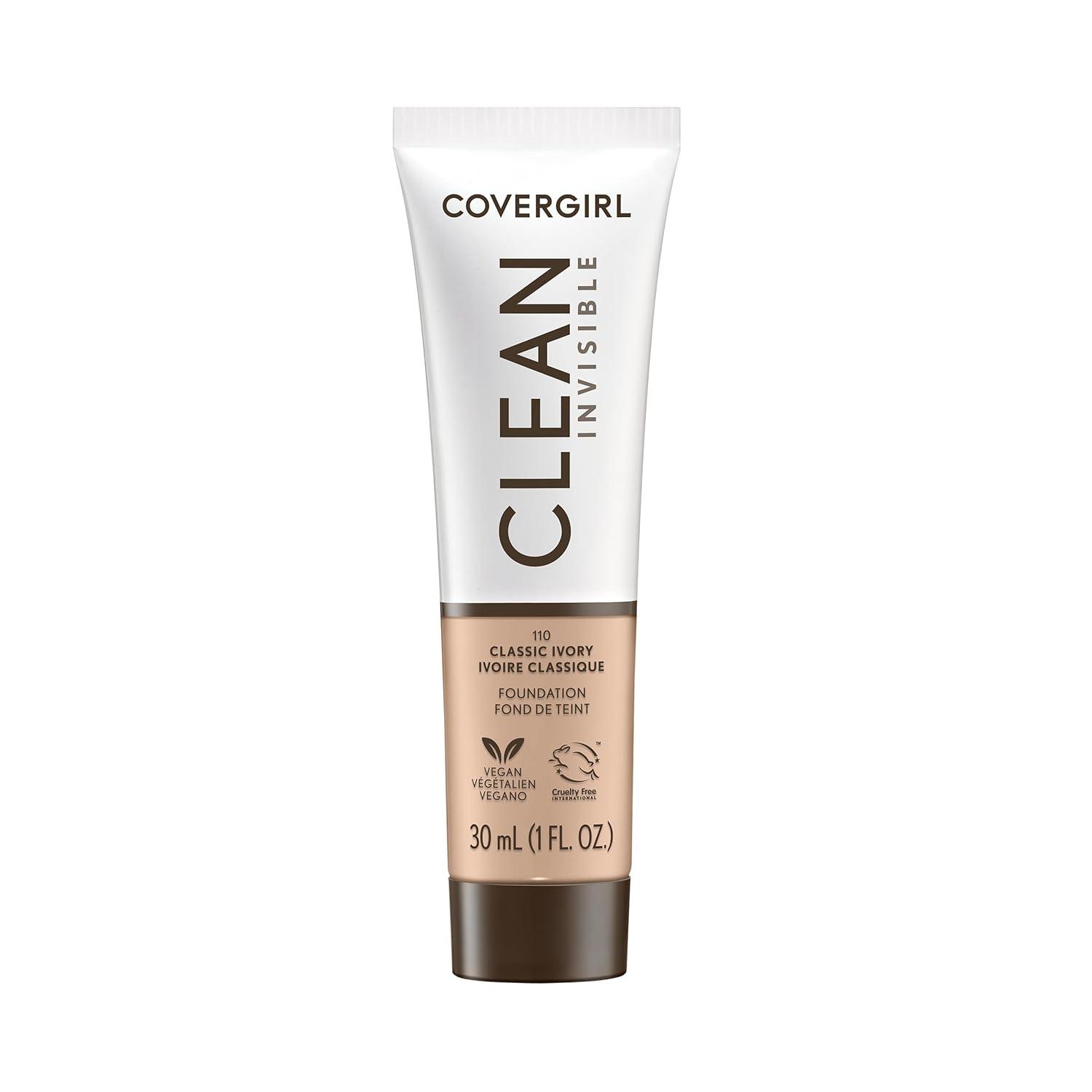 Surprising Test: CoverGirl Clean Foundation Comparison... Spring hues vs. ivory... beyond the basics!