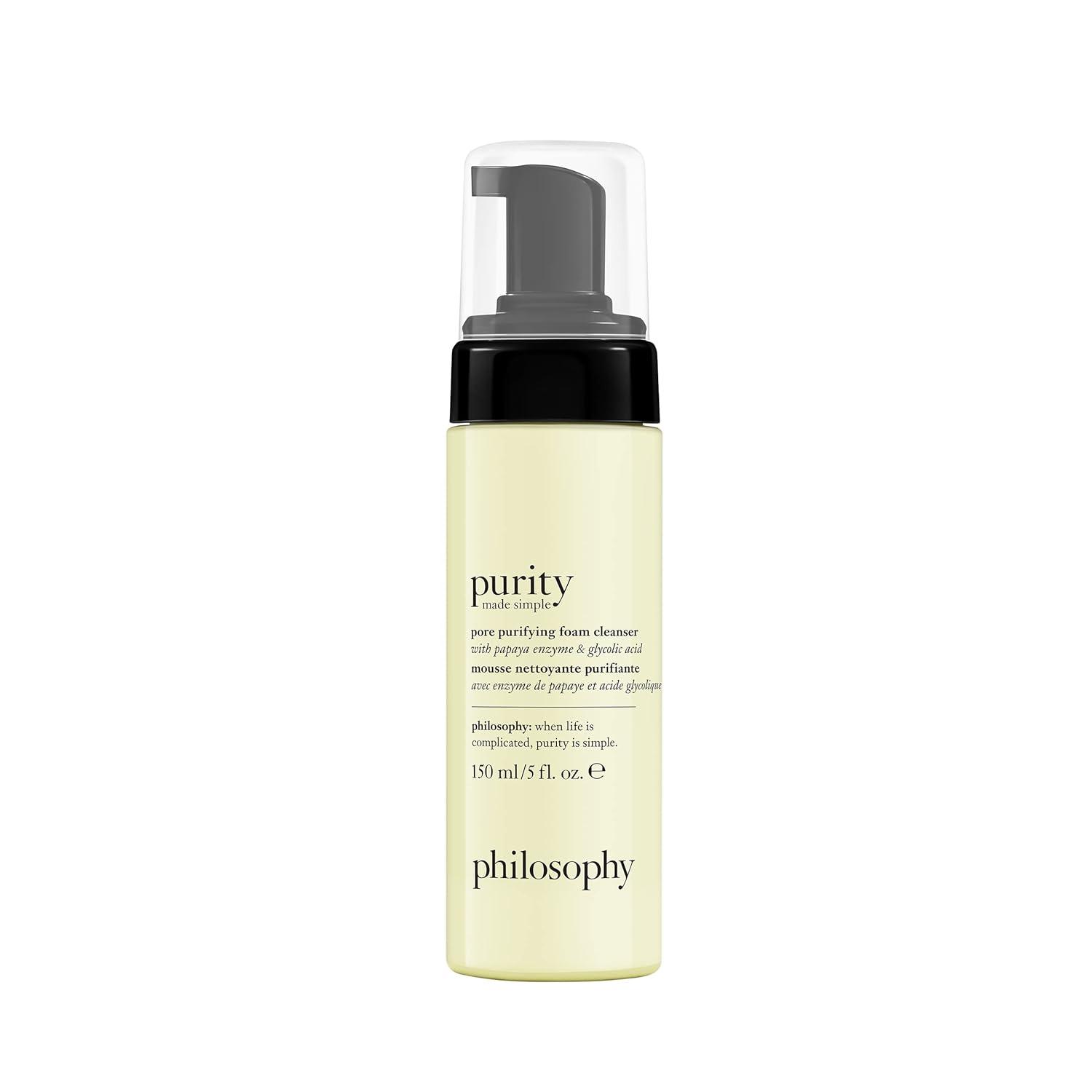 Philosophy Purity Tested Versus Papaya Enzyme: Ultra-Firming Face Wash Showdown
