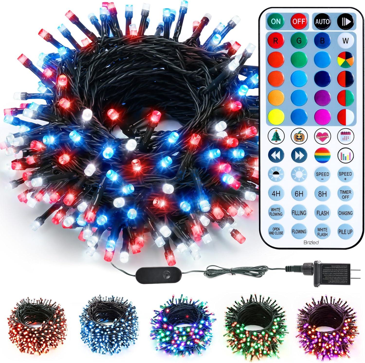 RGB Patriotic Lights Showdown: Tested 66ft, Dimmable, Outdoor Use... Real Surprising!