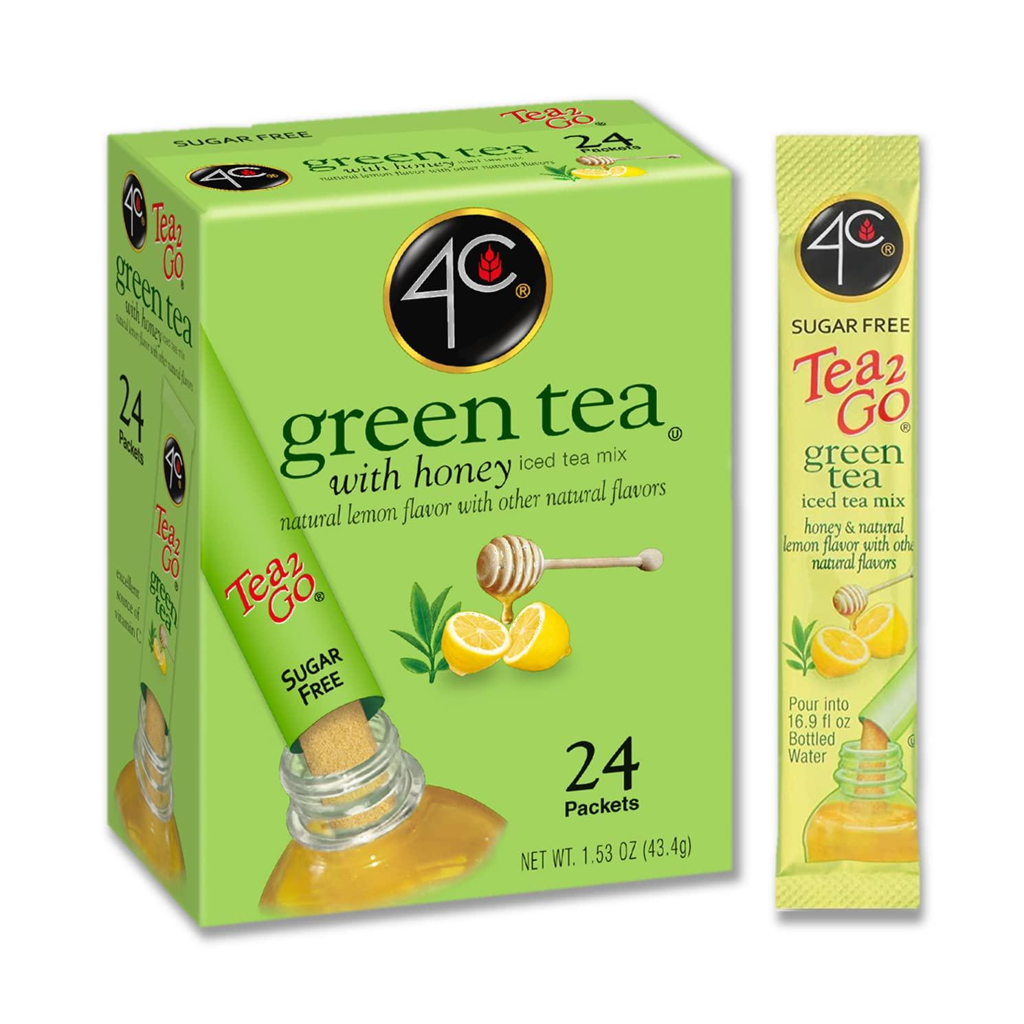 4C Powder vs. Green Tea Stix: 24-Count Sugar-Free On-The-Go Showdown