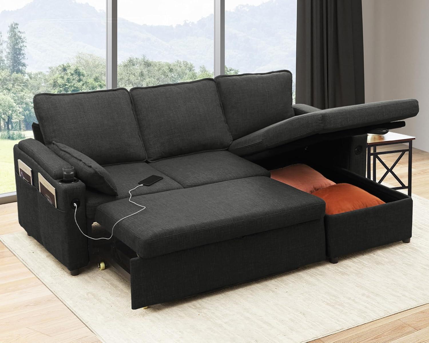 Apartment Living Room Showdown: DURASPACE's Storage… vs. Standard Pullout
