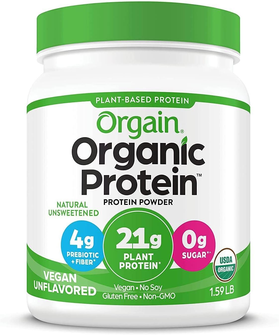Orgain Vegan Protein Showdown: 21g Plant Power, Non-GMO Tested, No Sugar