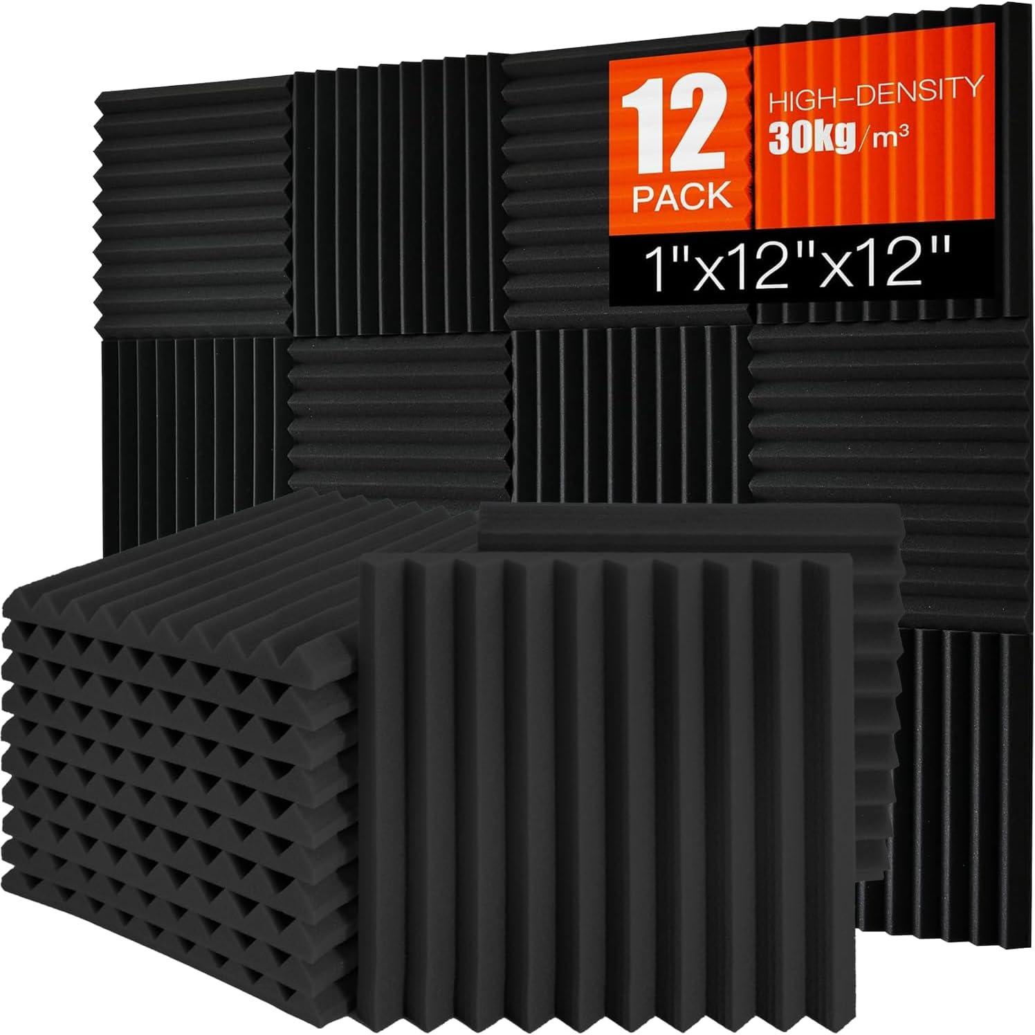 Acoustic Panels Showdown: High Density vs. Black for Studio Noise Control (2024 Testing)