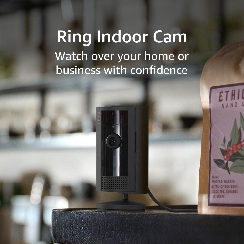 Showdown: Ring Indoor Cam's 1080p HD Tested - Black's Surprising Edge in Security!