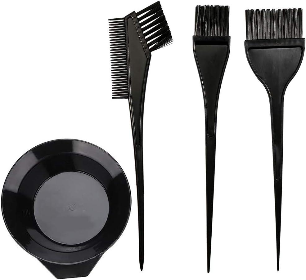 Surprising Insight: Black Brush & Spill-Proof Bowl Tested for At-Home Hair Dye Efficiency