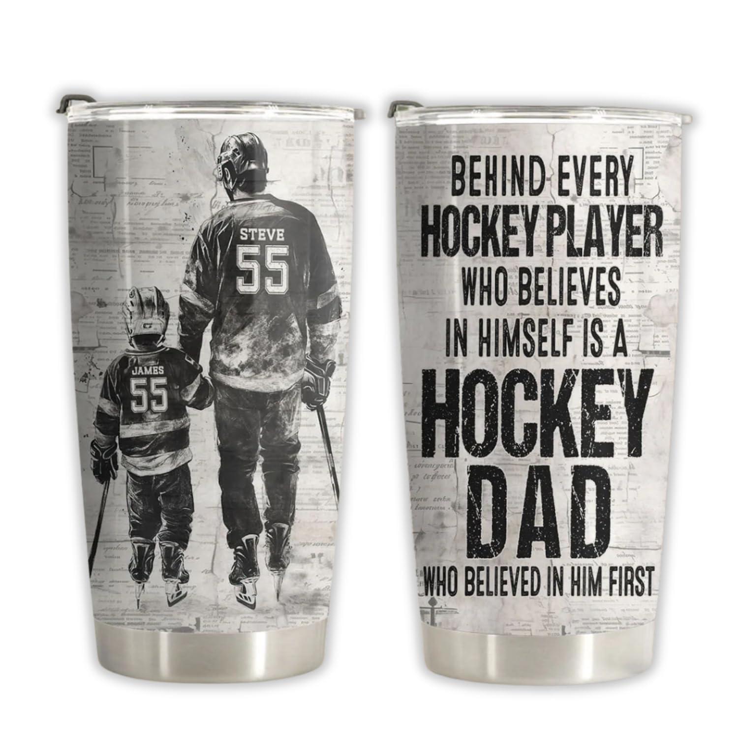 Surprising Bedtime Book for Hockey Lovers: Tested Rink Stories"
"Tested Hockey Dad Gift: Personalized Tumbler with Surprising Sip"
"Surprising Hockey Bio: Tested Legacy in Sports Illustrated Histories