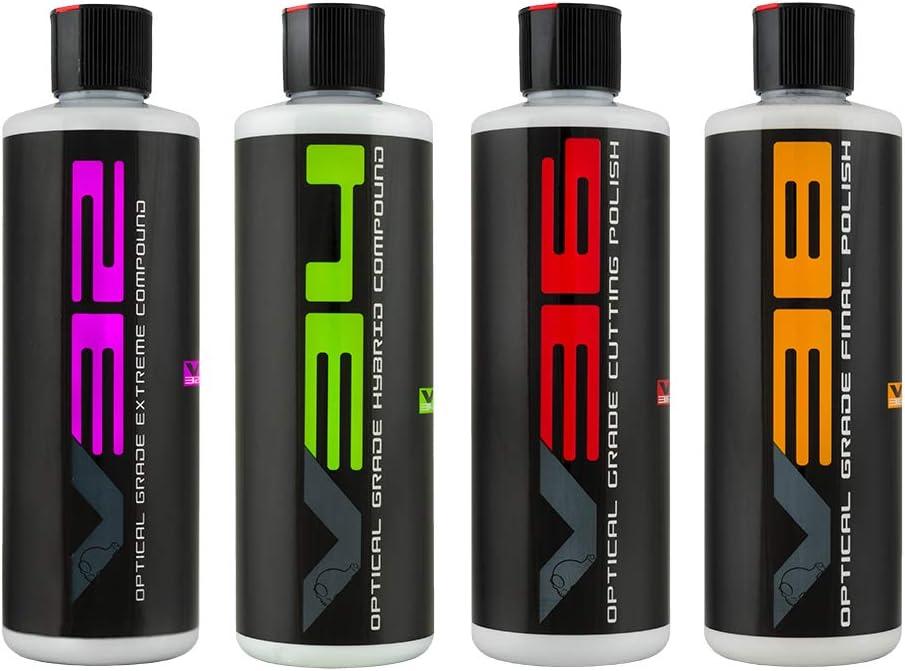 Versus: 16 Fl Oz Polish vs Heavy Swirls Compound for Car Detailing