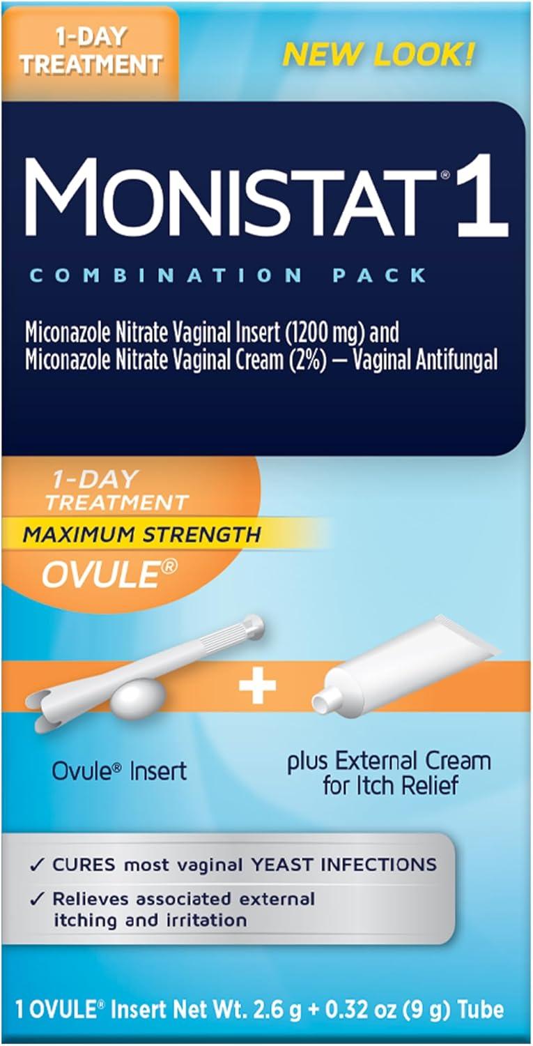 Monistat Yeast Infection Showdown: 24-Hour Relief... Fast-Acting Ovule & Soothing Formula!