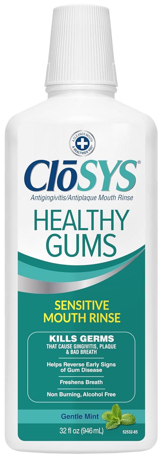 Healthy Gums Showdown: Closys Non-Burning Tested vs. 32 Fl Oz Surprising Mix