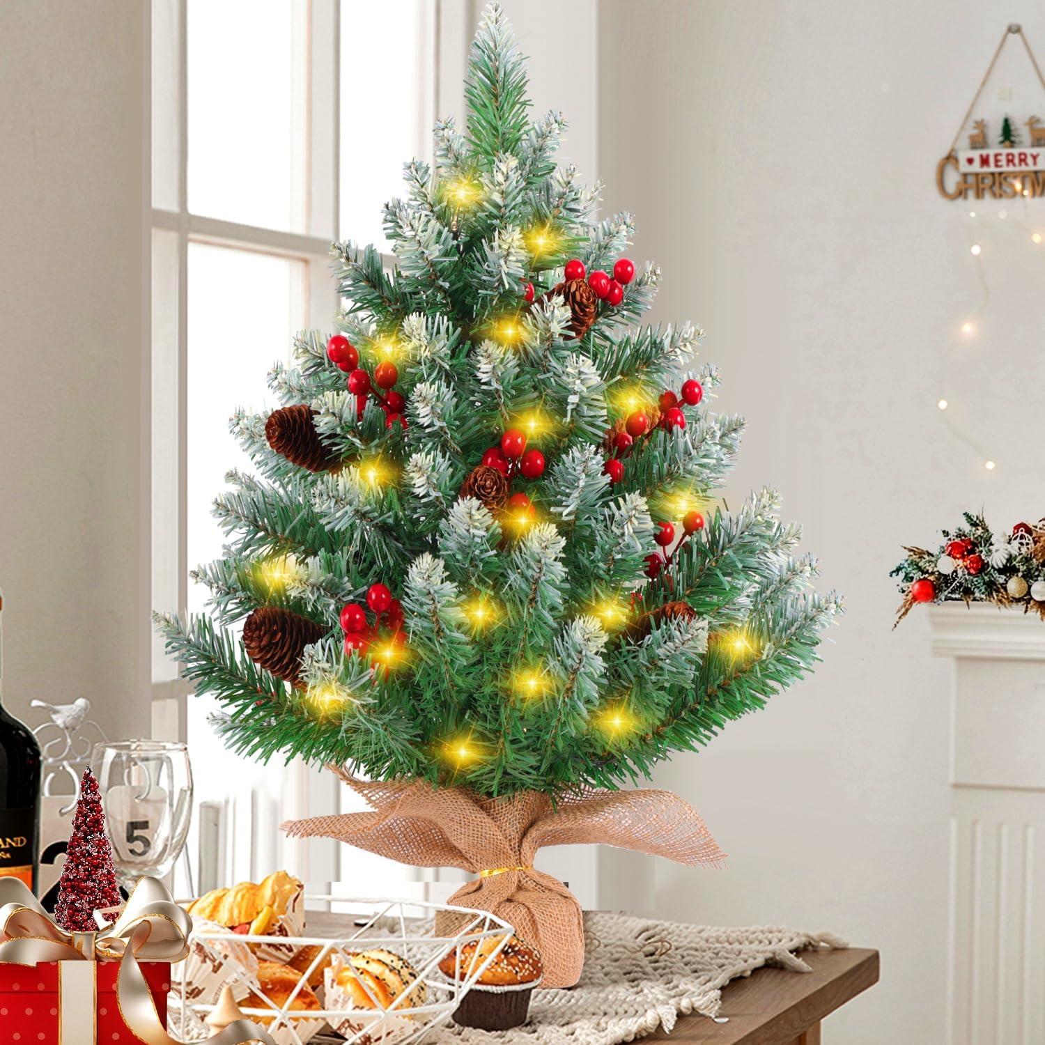 Tested: 24-Inch LED Tree vs 5-Foot Classic-Surprising Setup Ease!