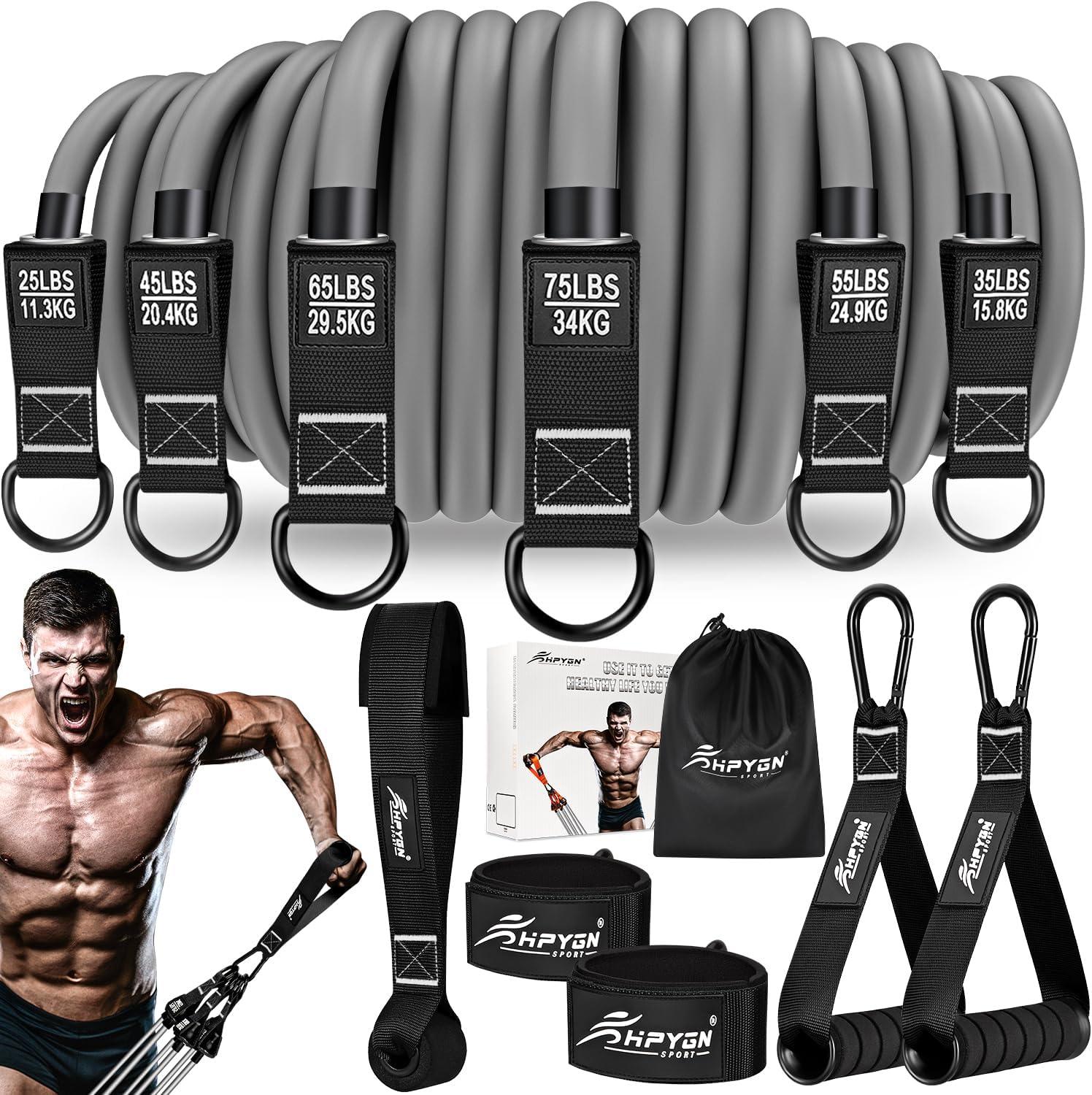 Surprising Versatility: 420LBS Resistance Bands for Home Gym Training-All Strength Levels