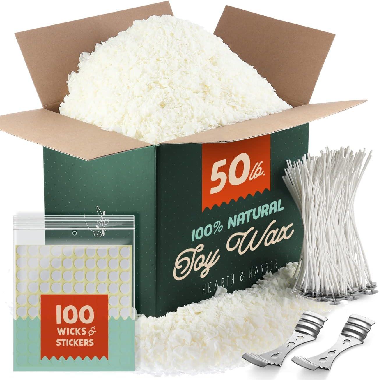 Candle-Making Showdown: 5lb Beeswax vs 50lb Soy Wax - Tested Eco-Choice?