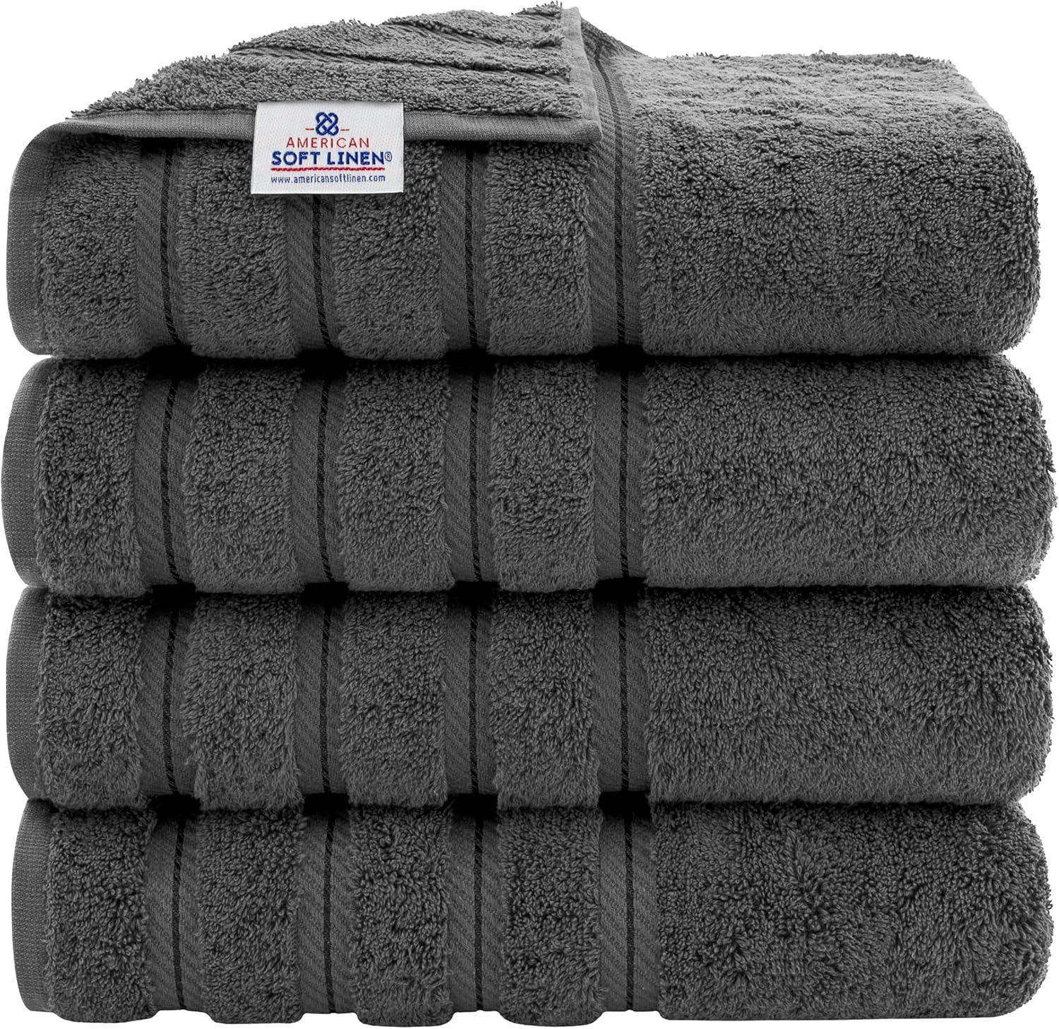 Bath Towels Showdown: American 4-Piece vs Turkish 600 GSM with Surprising Softness