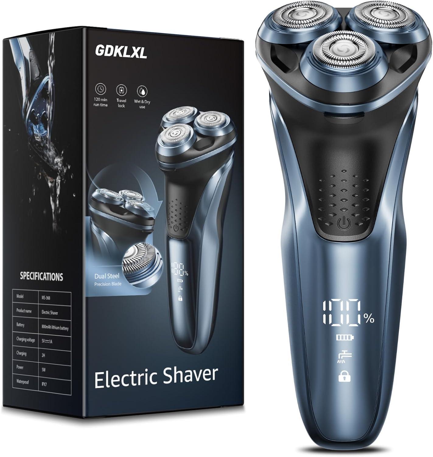 Men's Travel Razor Tested: 4D Flex, IPX7 Waterproof, 1.5H Charge