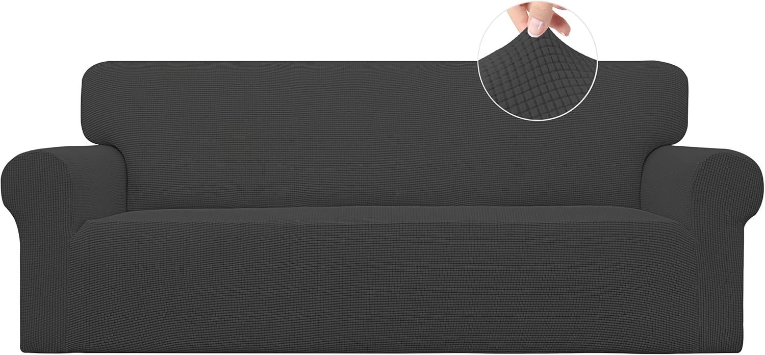 Sofa Covers Showdown: Tested 1-Piece Stretch Slipcover's Surprising Elastic Bottom