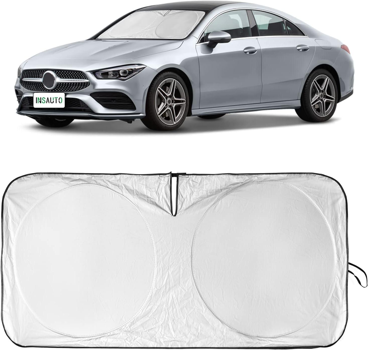 Showdown: UV Blocking, Heat Resistant, & Shade Tested - C-Class 2023 Sunshade vs. Windshield Cover