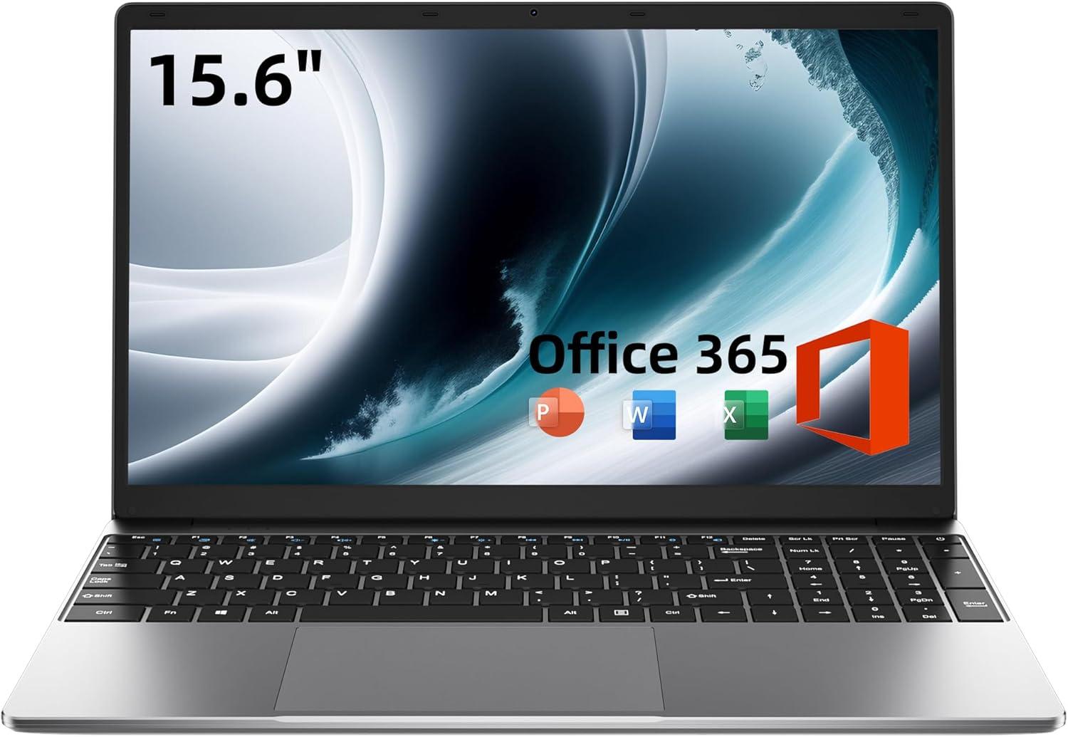 15.6-Inch Laptop Tested: Office 365, 4GB RAM, HD Display, Expandable Storage for Business & Students