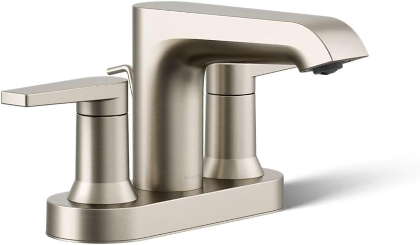 KOHLER's Centerset Faucet Tested: Vibrant Brushed Nickel vs. Boring Fixtures