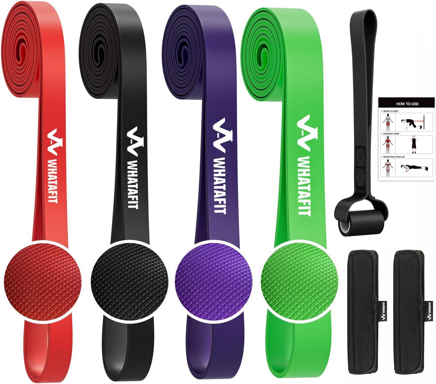 WHATAFIT Resistance Bands: Home Fitness' Tested Secret? Adjustable, Assistive, Durable, Compact Features!