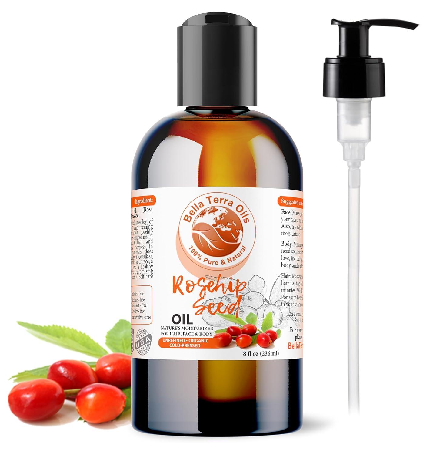 Bella Terra Rosehip Oil Showdown: Organic, Cold-Pressed, Anti-Aging Skincare Secret
