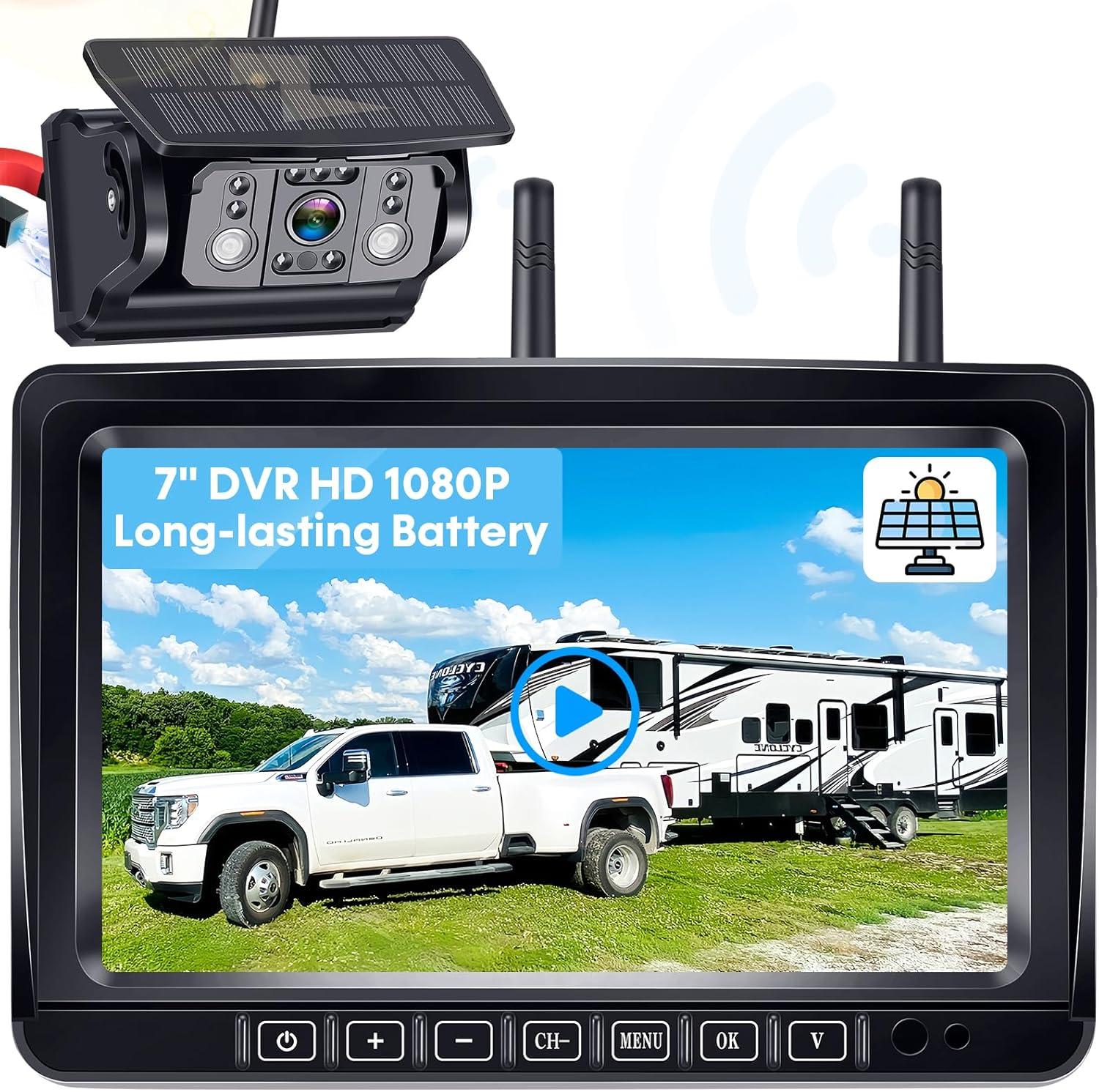 Tested Durable RV Battery Box - Corrosion-Resilient for 6V GC2
surprising Use Case: Solar-Powered Wireless RV Camera with 1080P Night Vision - Easy Setup