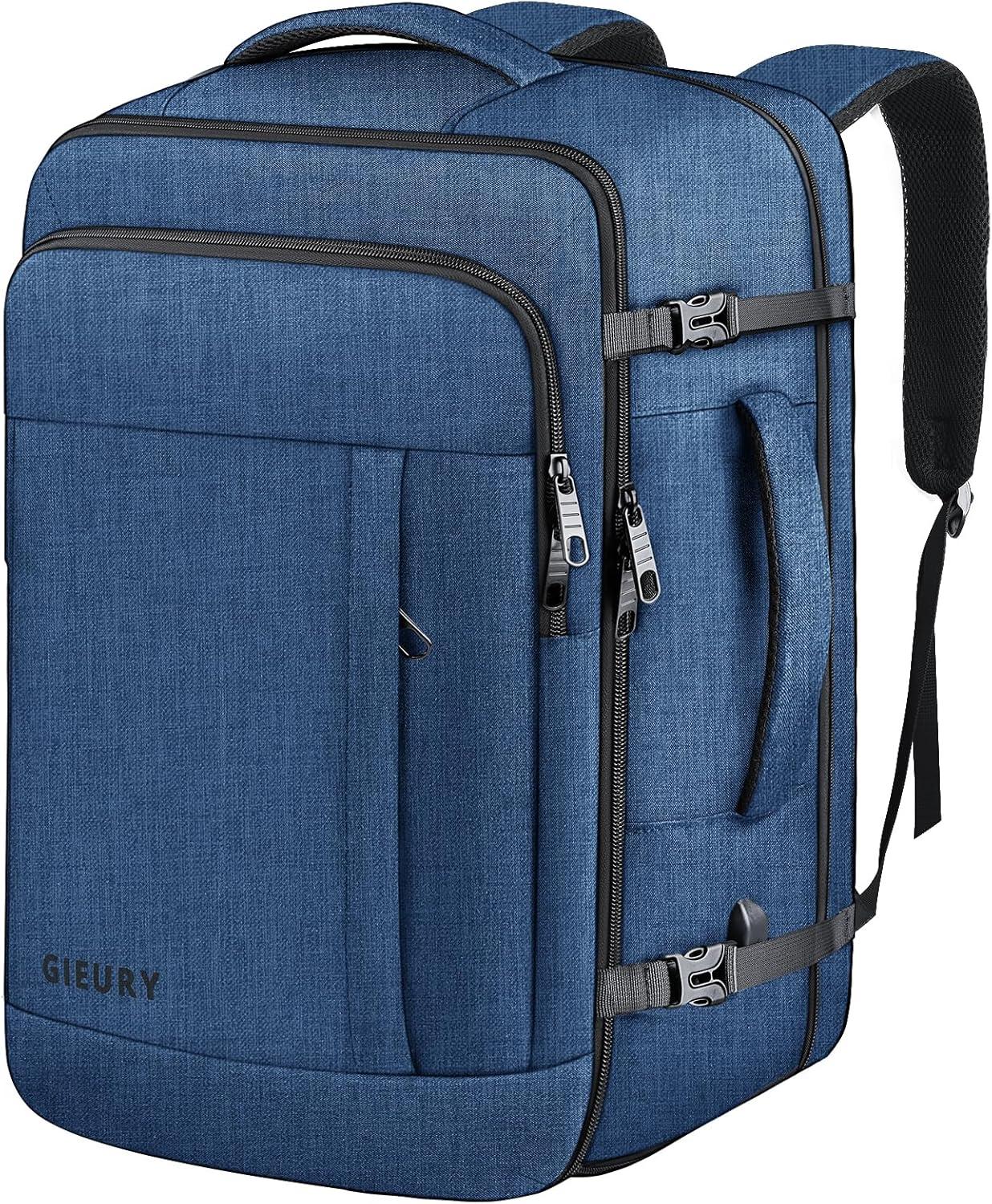 Carry On Backpack Showdown: 25% Expandable vs. 17-Inch Laptop Space