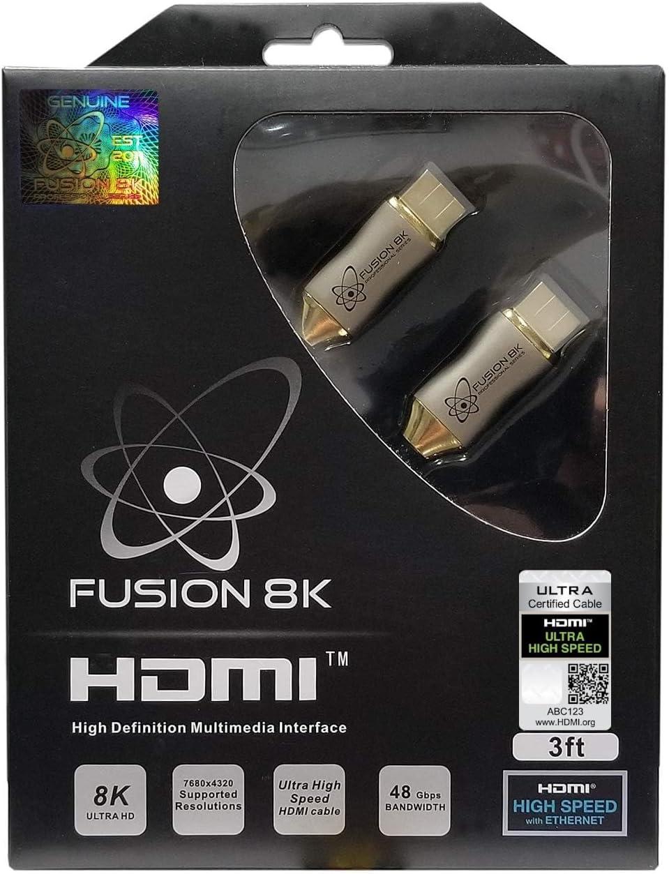 8K HDMI Cables: Tested for 20K Bends, 48Gbps Speed