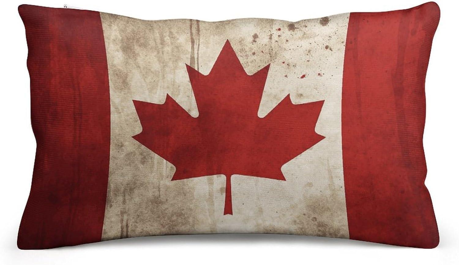 Retro Canada Flag Pillow Covers: Surprising Insight into Soft Plush Durability