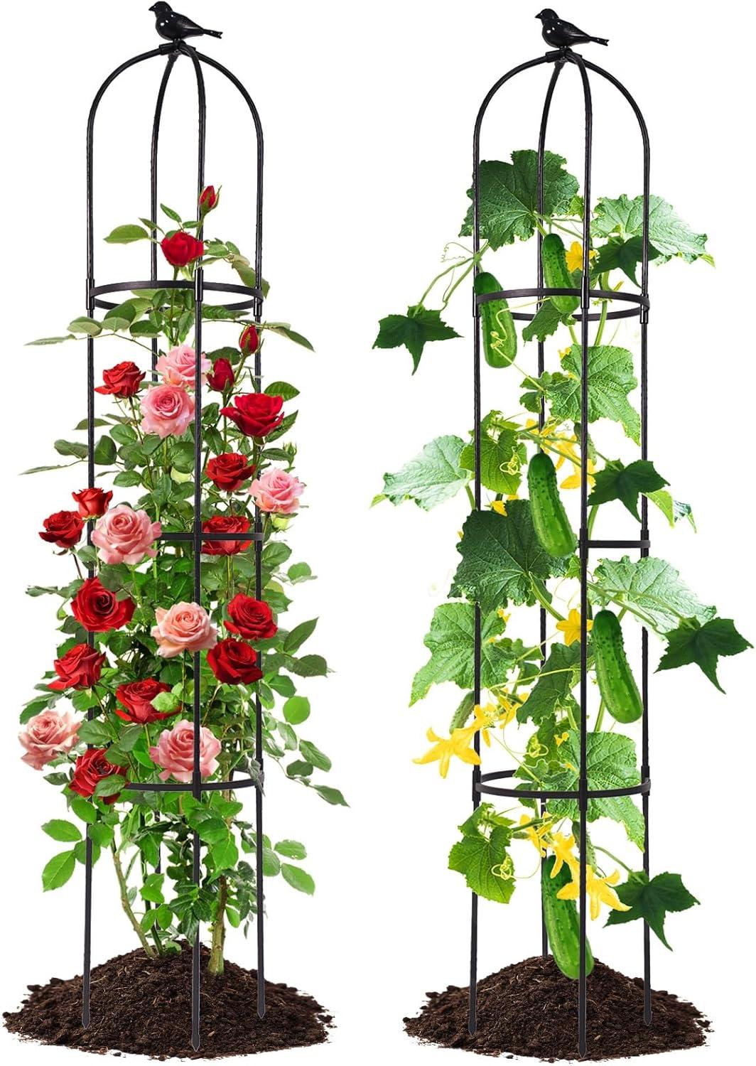 Showdown: Lalahoni 6-Foot Trellis, Raised Bed Flex, 2-Pack Save (No More Bending)