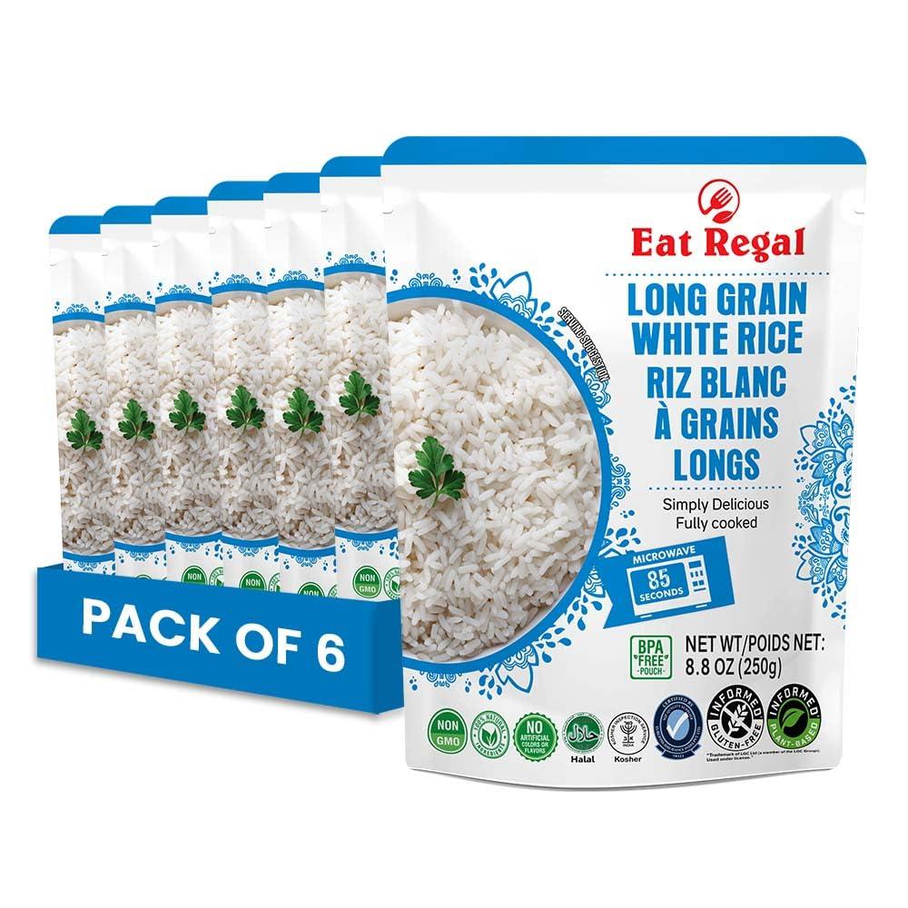 Regal Rice Showdown: 85-Sec Speed, Microwavable, 8.8 Ounce Pack (Healthy Fix)