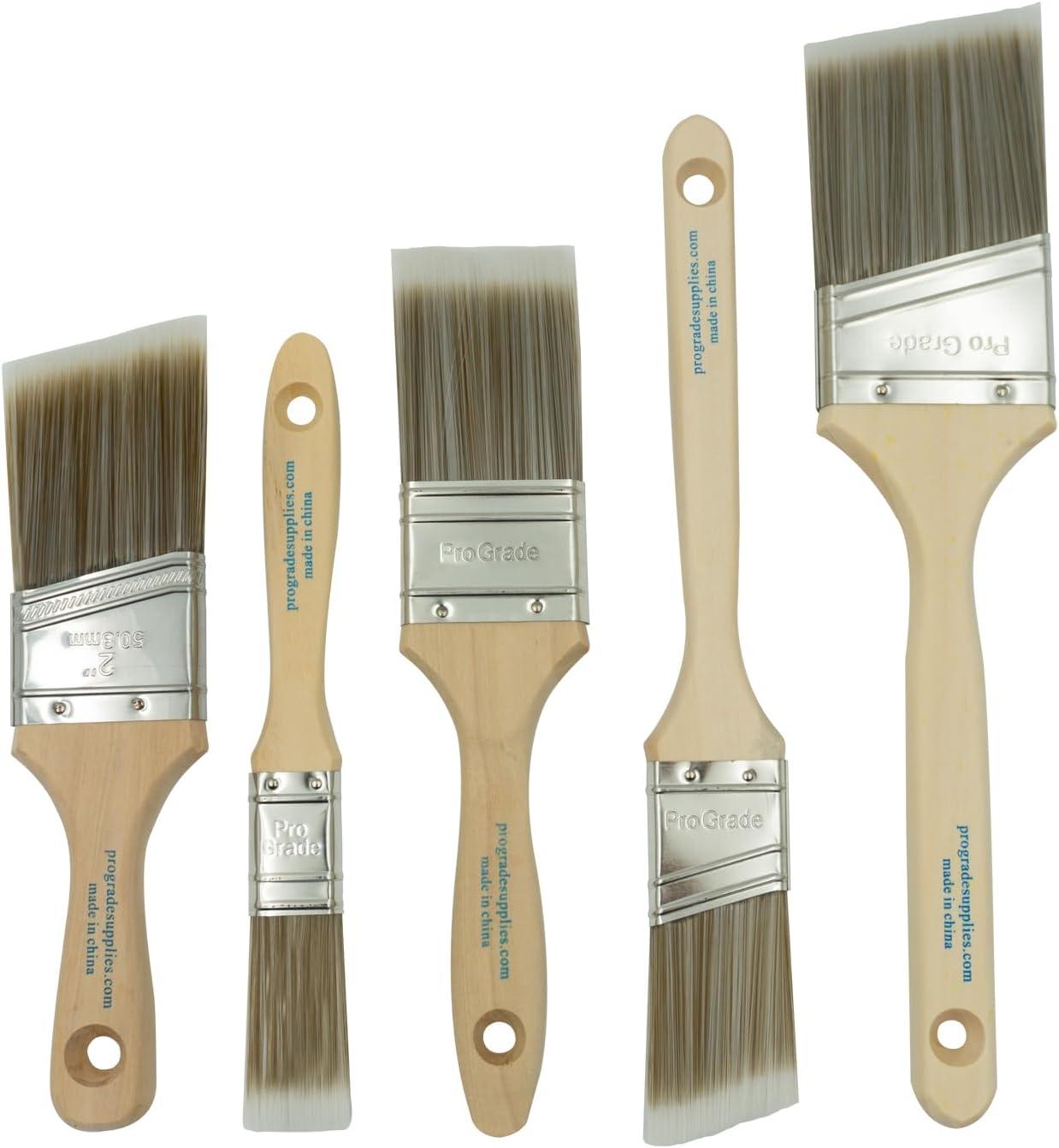 Pro-Grade Paint Brush Showdown: 5-Piece Set Tested for Smooth Strokes & Precision in Home Improvement