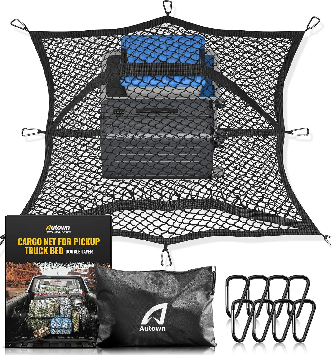 Versus: Stretchable 4'x4' Cargo Net vs. Double Layer-Surprising Durability for Off-Road Enthusiasts?