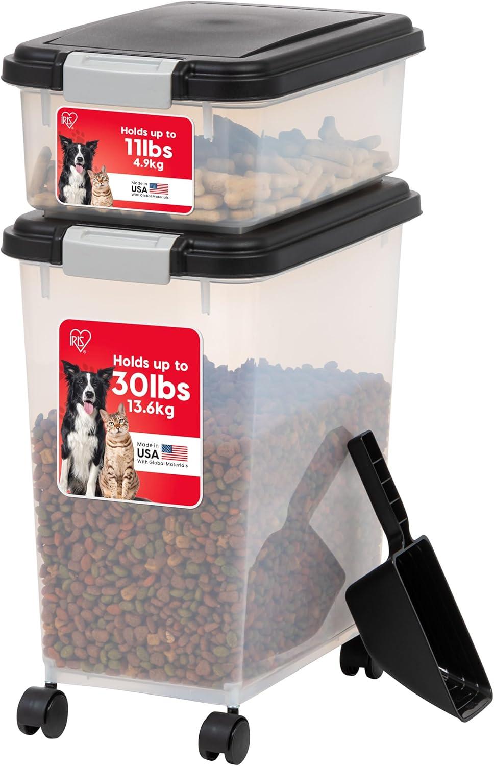 IRIS USA 30LBS & 11LBS Combo Showdown: Surprising Insight Into Airtight, Stackable, and Wheels…