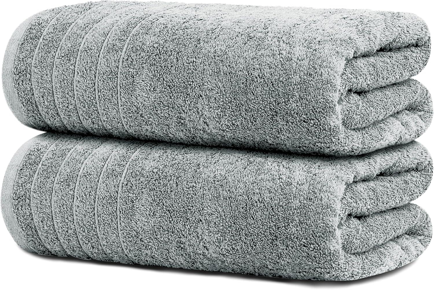 Bath Towels Showdown: Cool Grey, Quicker to Dry, Super Soft